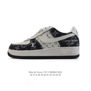 Nike Air Force 1 '07 Low White Louis Vuitton Collaboration Sneaker