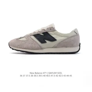 New Balance 471 Vintage Retro Classic Leather Sneakers for Men and Women