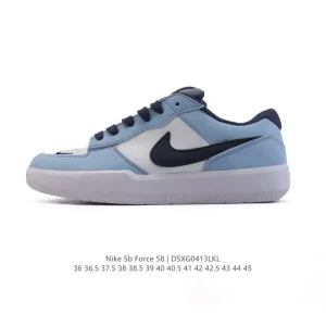 Nike SB Force 58 Skateboarding Shoes with Vulcanized Sole