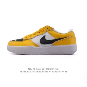 Nike SB Force 58 Skateboarding Shoes with Cupsole and Ventilation