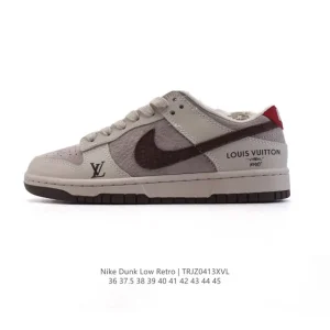 Nike Dunk Low Retro Vintage Basketball and Skateboarding Shoes