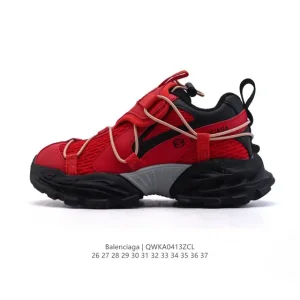 Balenciaga Kids Shoes Paris Sneaker Low Top Lace Up Platform Sneakers