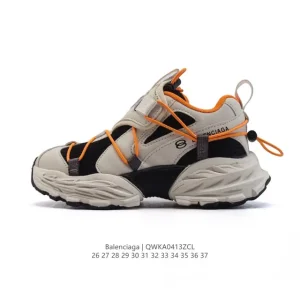 Balenciaga Kids Chunky Sole Low Top Lace-Up Sneakers