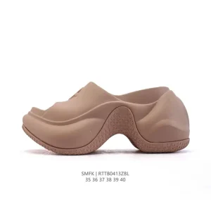SMFK Compass Thick Sole Elevated Slippers for Women