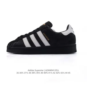 Adidas Superstar 82 Classic Shell Toe Leather Sneakers for Men and Women