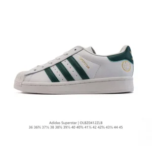 Adidas Superstar 82 Classic Shell Toe Leather Sneakers for Men and Women