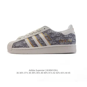 Adidas Superstar 2025 Snake Year Edition Dior Collaboration Shell Toe Shoes
