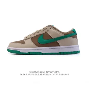 Nike SB Dunk Low Pro HF5441 Vintage Leather Skateboarding Shoes for Men and Women