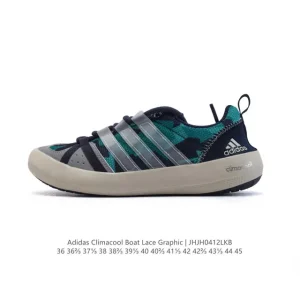 Adidas Climacool Boat Lace Graphic Water Shoe for Outdoor Hiking and Running