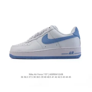 Nike Air Force 1 '07 Low White Leather Sneakers