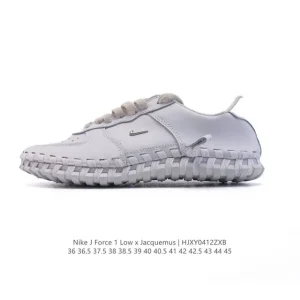 Nike J Force 1 Low Jacquemus Collaboration Leather Sneakers