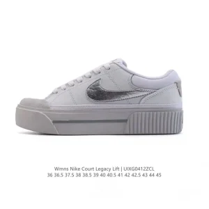 Nike Court Legacy Lift Men's and Women's Sneakers with Thick Sole