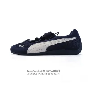Puma Speedcat Og Racing Sneakers Vintage Suede Low Cut Thin Sole
