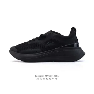 Lacoste Men's Thick Sole Chunky Sneakers for Outdoor Casual Wear
