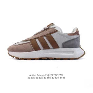 Adidas Retropy E5 Boost Low-Top Classic Running Shoes for Men and Women