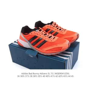 Adidas Bad Bunny SL72 Vintage Retro Running Shoes Cream