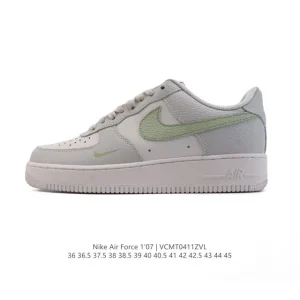 Nike Air Force 1 '07 Low White Leather Sneakers for Men and Women
