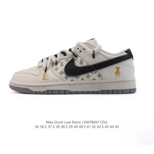 Nike Dunk Low Retro LV Collaboration Basketball Skate Shoes