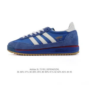 Adidas SL 72 Shoes Classic Retro Leather Textile Sneakers