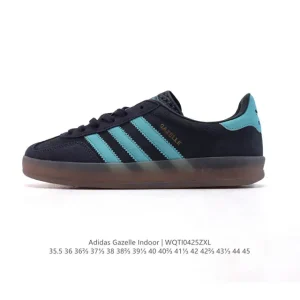 Adidas Originals Gazelle Indoor Retro Leather Sneakers Classic Style