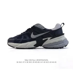 Nike V2K Run Retro Running Shoes - Vintage Style with Cushioning
