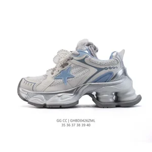 Gg Cc Luxury Chunky Sneakers for Women - Comfortable Platform Shoes