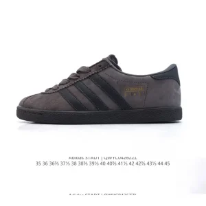 Adidas Stadt Retro Pink Suede Leather Sneakers for Men and Women