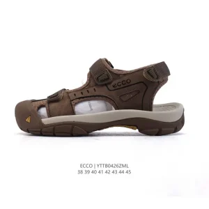 ECCO Barcelona Men's Closed-Toe Sandal with Adjustable Strap