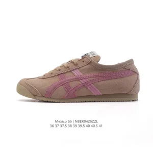 ASICS Onitsuka Tiger Mexico 66 Classic Leather Retro Sneakers