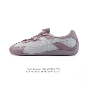 PUMA Speedcat Go Ballet Mary Jane Shoes with Elastic Strap and Racing Inspiration