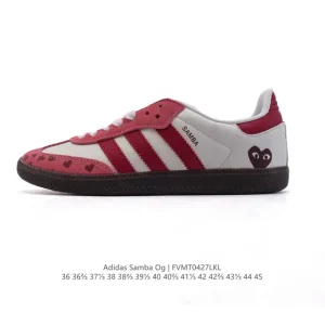 Adidas Samba Og Shoes Classic Leather Sneakers T-Toe Design