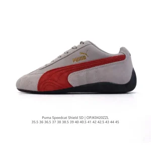 Puma Speedcat Shield SD Driving Shoes Low-Top Sneakers for Men and Women