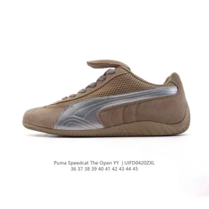 PUMA Speedcat Open Yy Collaboration Suede Mesh Retro Sneakers