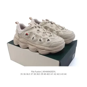 Fila Fusion Chunky Sole Dad Shoes for Men and Women