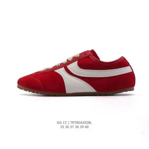 Classic Luxury Women's Leather Sneakers - Comfortable & Stylish