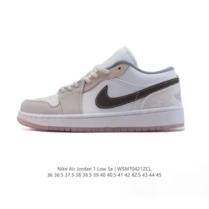 Jordan Air 1 Low Retro Classic Leather Basketball Shoes