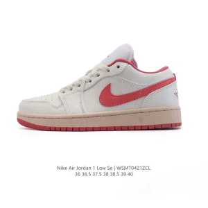 Jordan Air 1 Low Retro Classic Leather Basketball Shoes