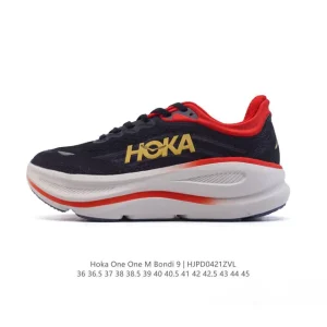 HOKA Bondi 9 Men's and Women's Cushioned Running Shoes
