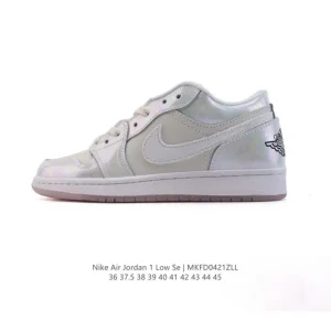 Jordan Air 1 Low Retro Classic Leather Basketball Shoes