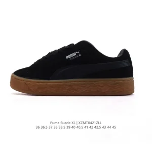 PUMA Suede XL Bread Shoes Classic Suede Leather Chunky Sole Sneakers for Men and Women
