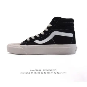 Vans Sk8-Hi Blue High Top Skateboard Shoes for Men and Women
