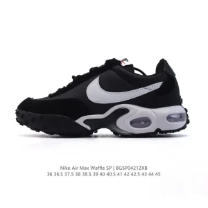 Nike Air Max Waffle Sp Action Green Running Shoes