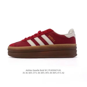 Adidas Gazelle Bold 2025 New Year Retro Thick Sole Sneakers