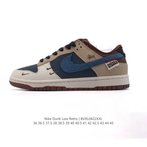 Nike Dunk Low Retro Classic Basketball Sneakers for Men and Women