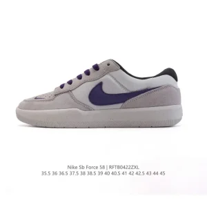 Nike SB Force 58 Skateboarding Shoes with Cupsole and Ventilation