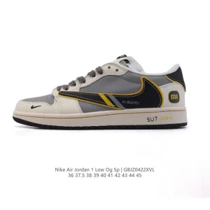 Jordan Air 1 Low OG SP Military Blue Snake Skin Reverse Swoosh 2025