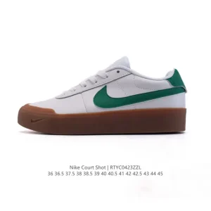 Nike Court Shot White Black Men Women Lifestyle Shoes