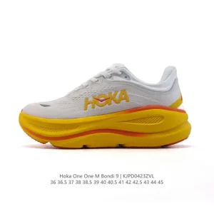 HOKA Bondi 9 Men's and Women's Lightweight Cushioned Running Shoes
