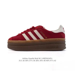 Adidas Gazelle Bold 2025 New Year Retro Thick Sole Sneakers