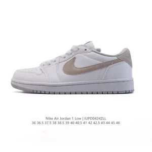 Jordan AJ1 Low Retro Classic Leather Basketball Shoes